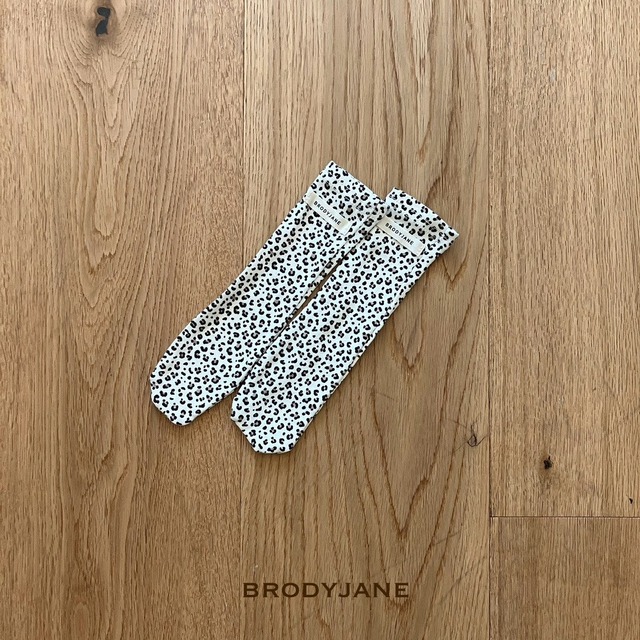 【取寄】brodyjane|mocha leo socks|モカレオソックス|FREE|baby|26 autumn