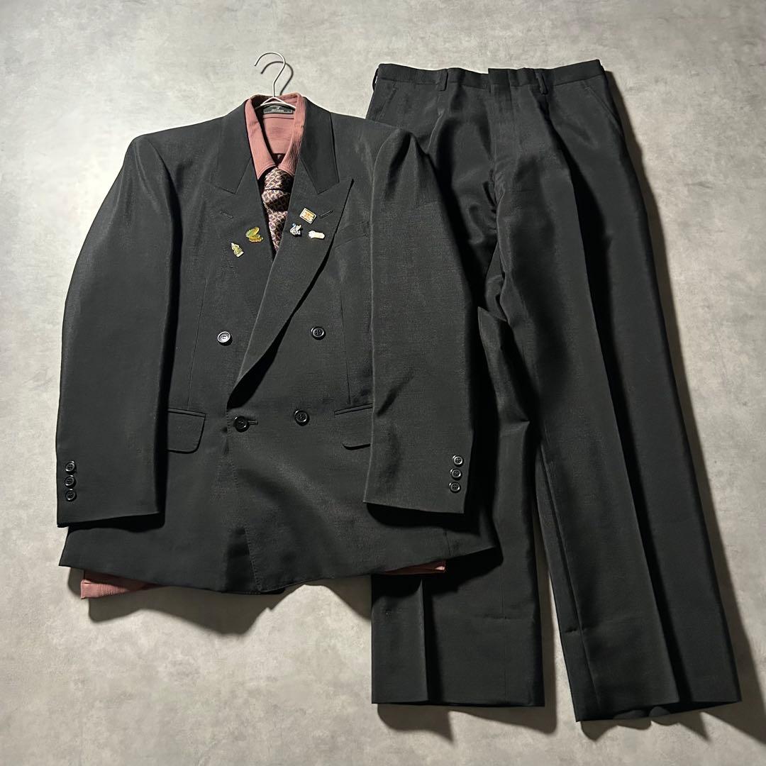 (NA)ヴィンテージ ダブル セットアップ ピンバッジ パレード 入学式 卒業式