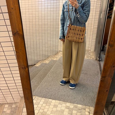 B.stuff 限定「リアン」スクエアショルダーバッグ