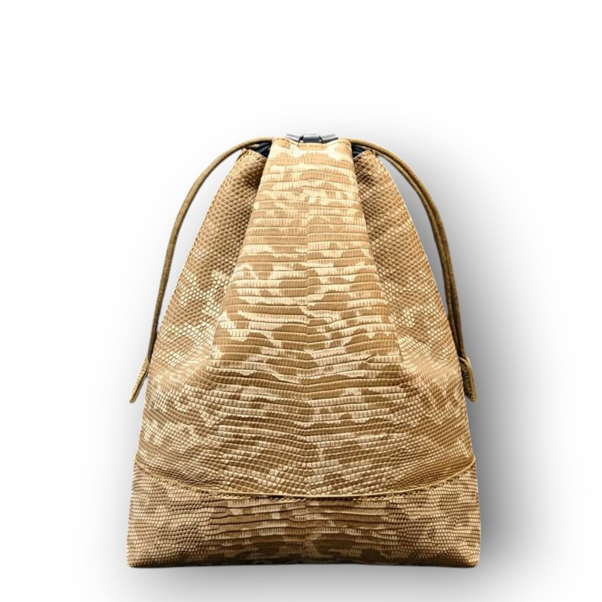 【合切袋】リザード Sand Mosaic (サンドモザイク)