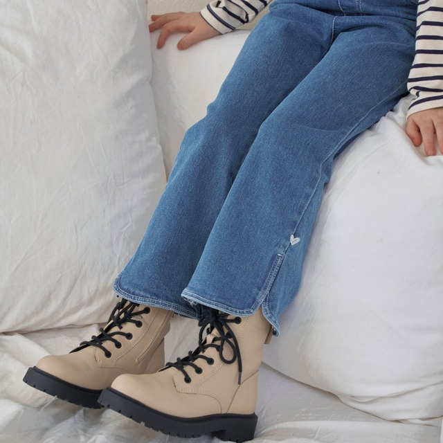 【予約】Denim Bootcut Pants/ momo ann■juniorsizeあり