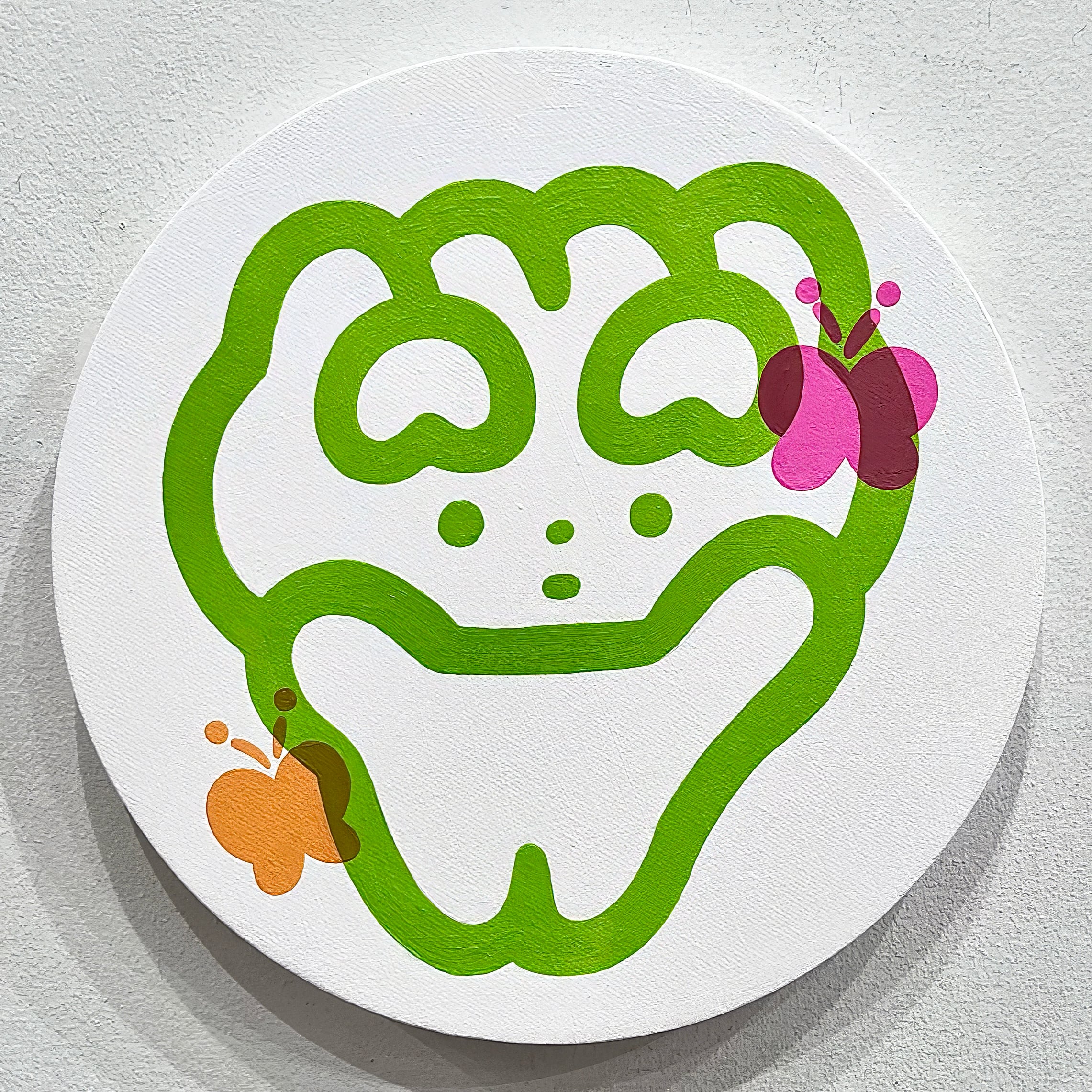 モニョチタポミチ 作品「ぎょうざちゃんとちょうちょ- c 」 | at any