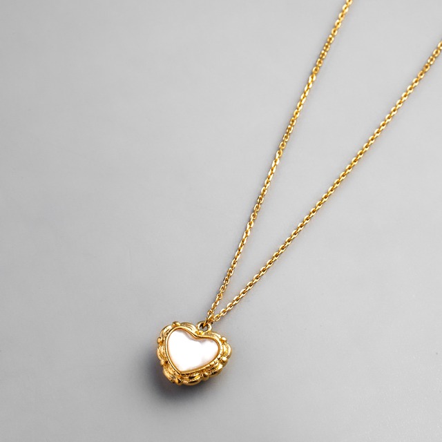 316L heart object necklace  #n47