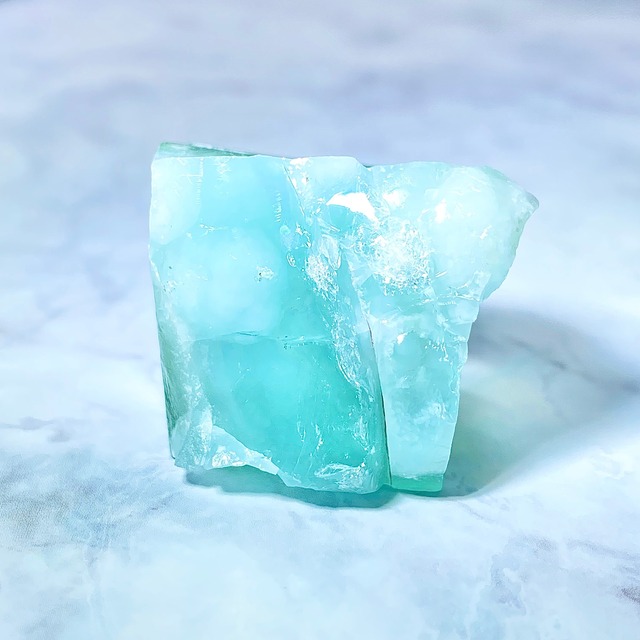 インドネシア産アンダラクリスタル原石 和菓子風アンダラ No.4