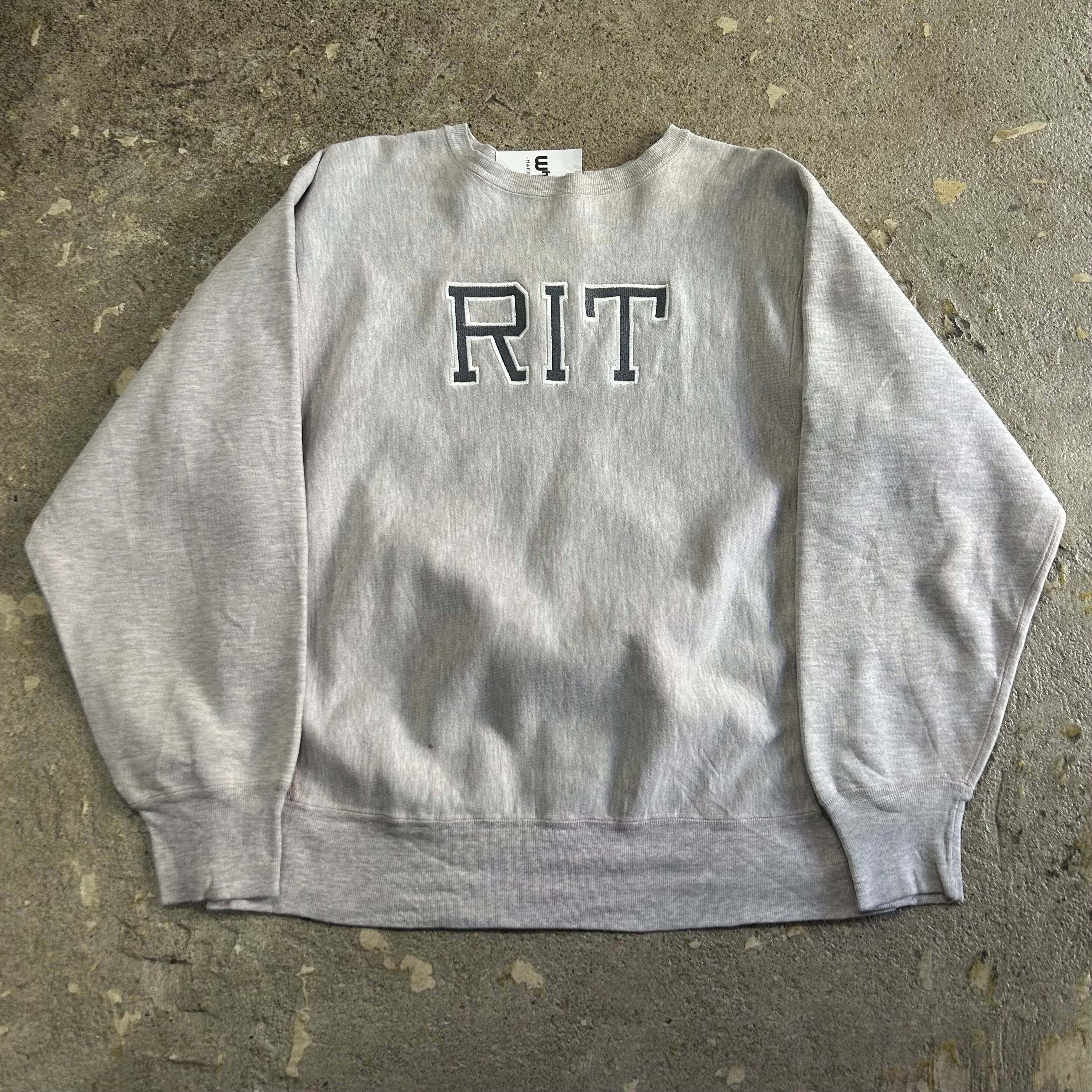 80s Champion reverse weave "RIT" sweat【仙台店】
