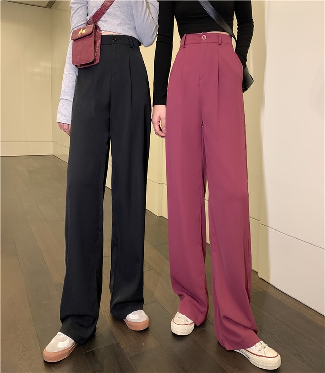 パンツ スプリングハイウェスト 春物 クレセントシティ13720020163