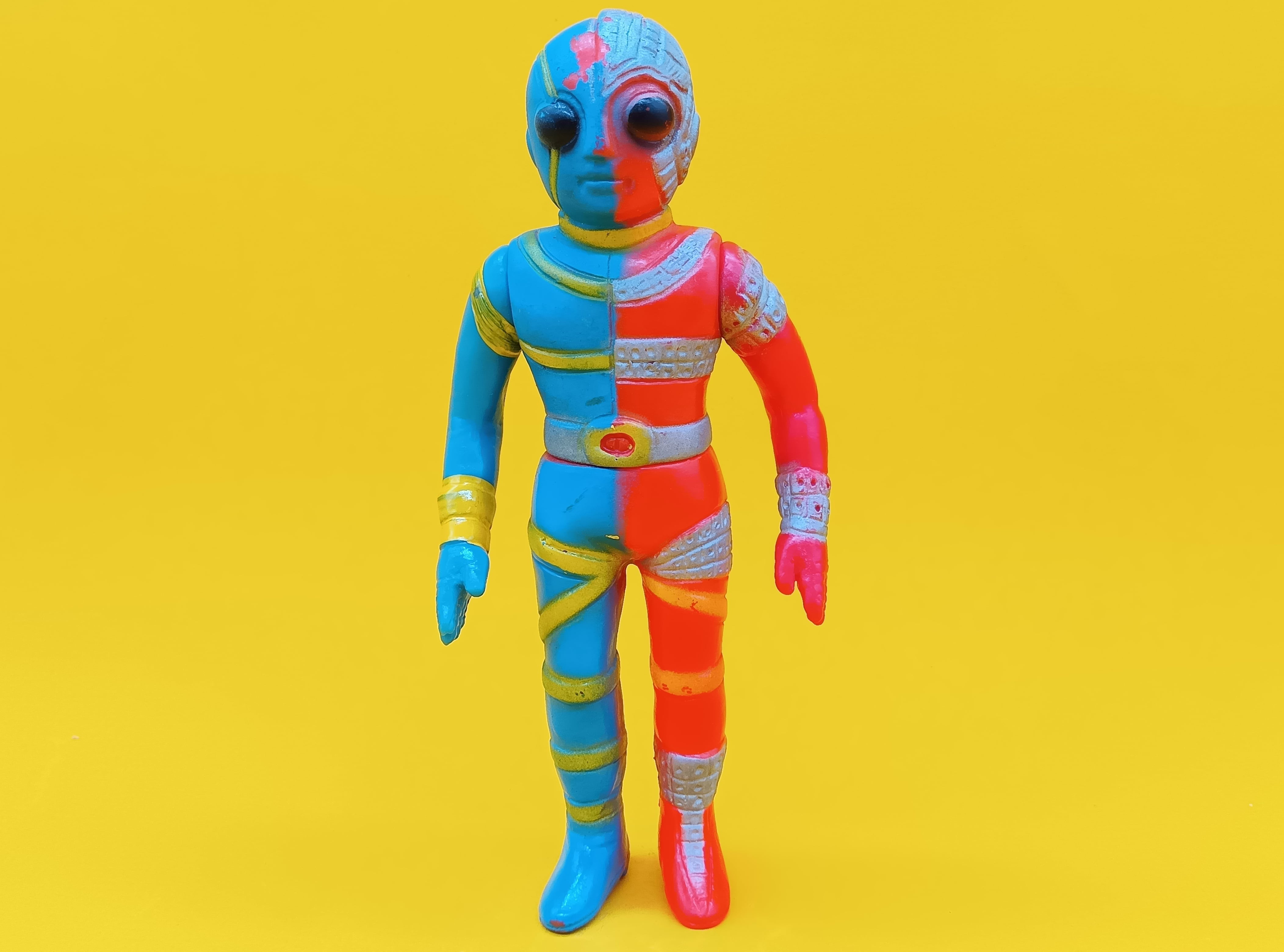 キカイダー タカトク ソフビ 当時物（タカトク 人造人間キカイダー 