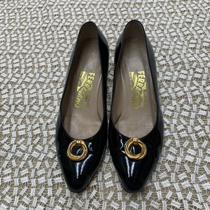 SALVATORE FERRAGAMO PUMPS  6D 【23.0cm】
