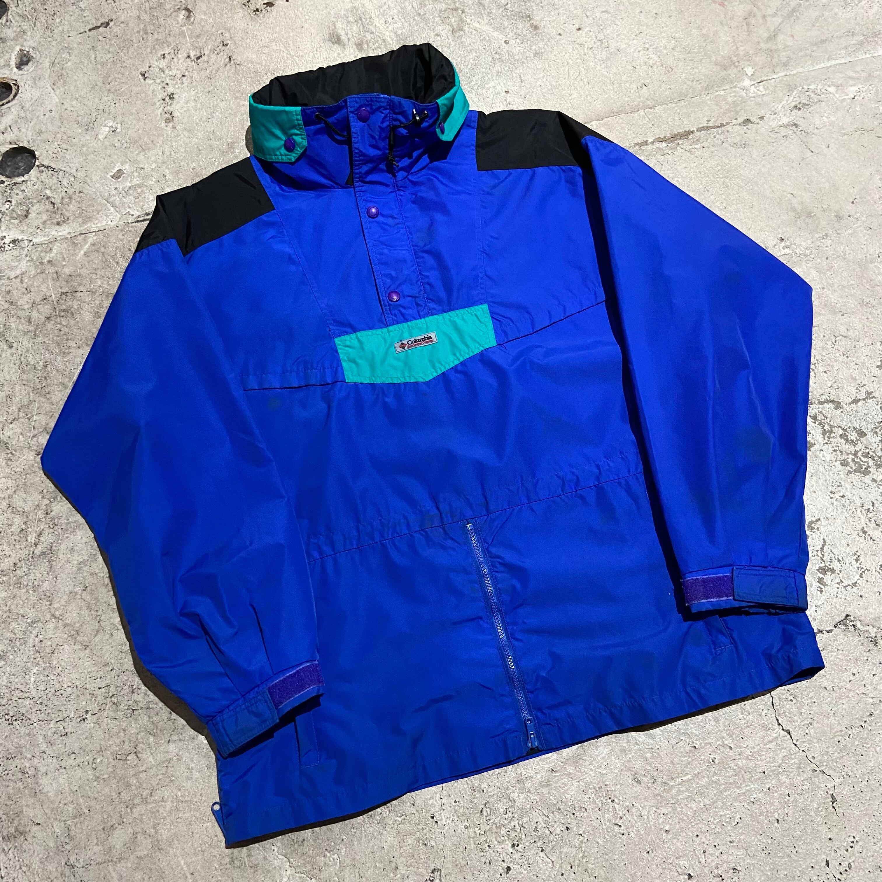 90s Columbia / コロンビア ナイロンアノラックジャケット サイズL 