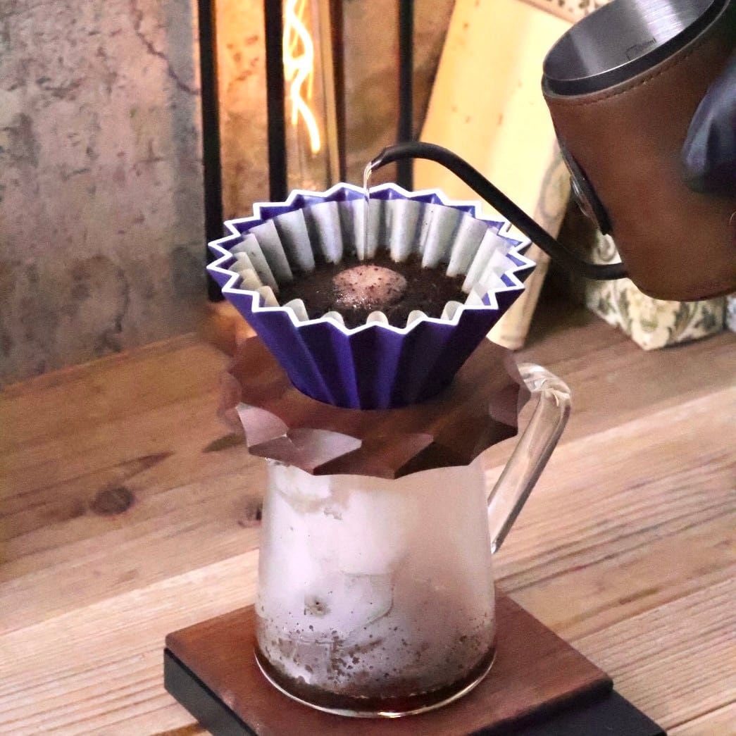 ORIGAMI Dripper S マットネイビー | COFFEE LAB KOMAMEYA