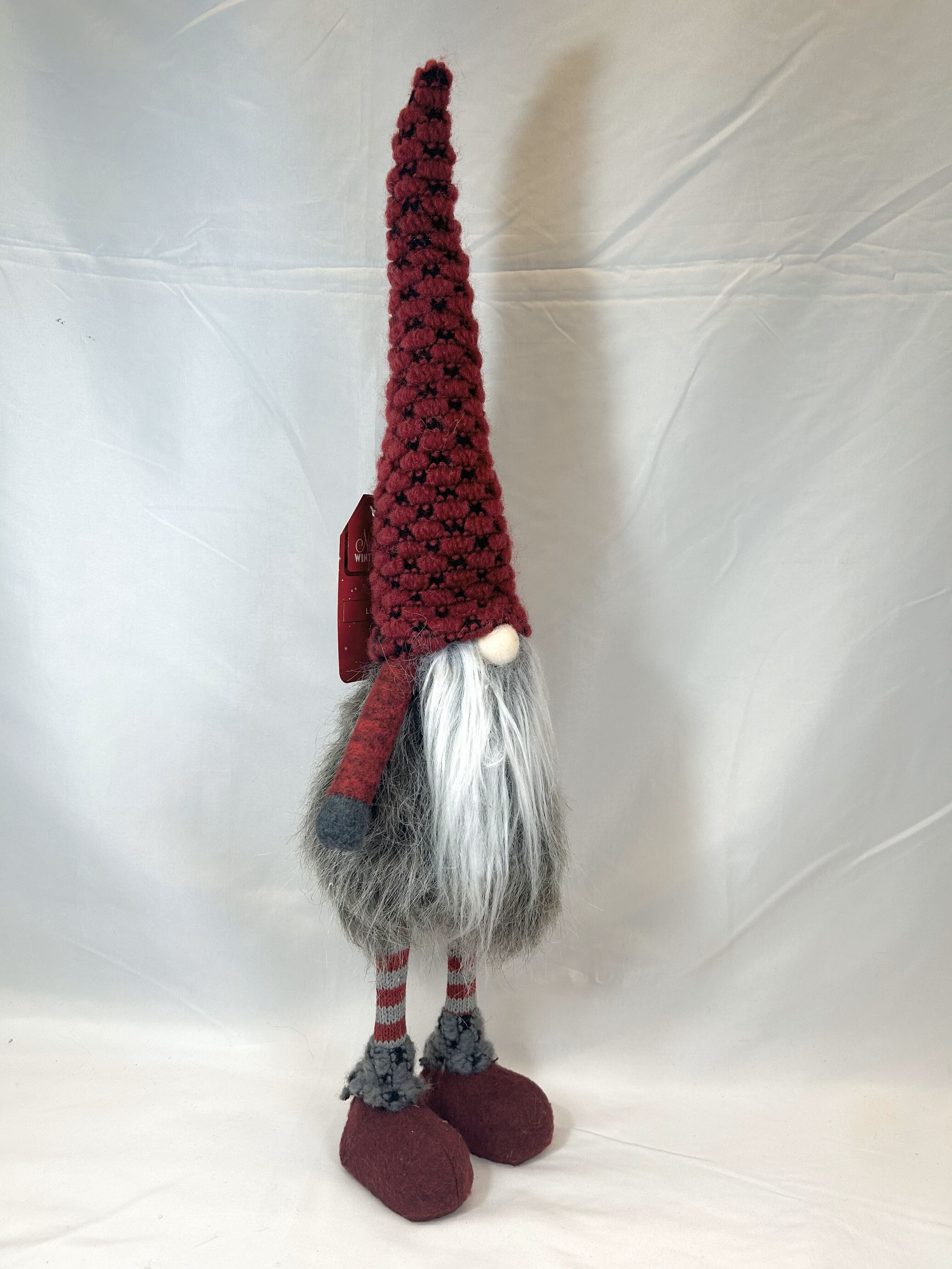 50cm トムテ LUDVIG エンジ帽子 北欧 スウェーデン 妖精 ぬいぐるみ
