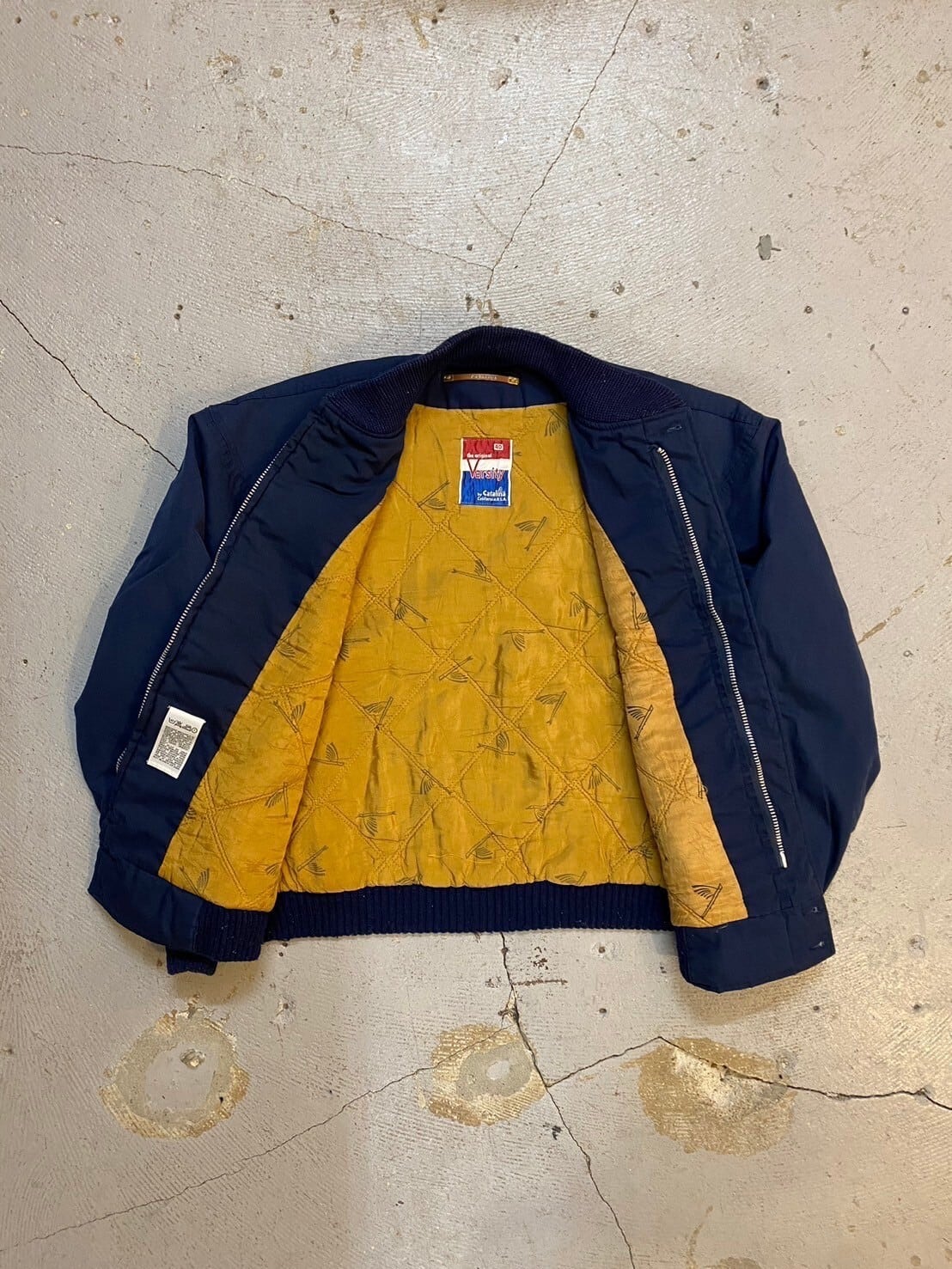 vintage 70's CATALINA VARSITY JACKET MADE IN USA | vintage