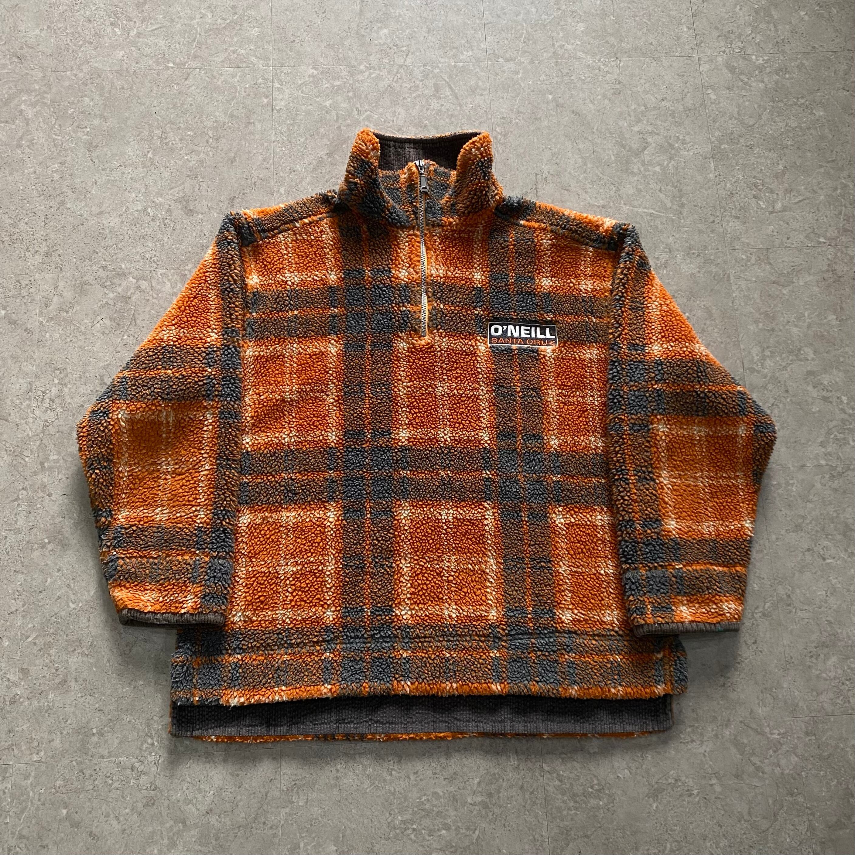 〜00s O'NEILL "SANTA CRUZ" half zip fleece pullover【仙台店】