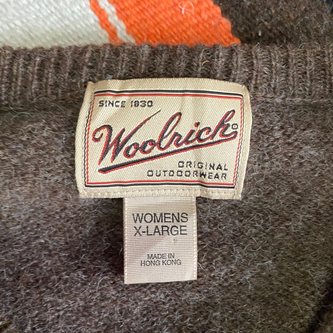 Woolrich ウールリッチ 羊 アニマル ウールニットセーター レディース 