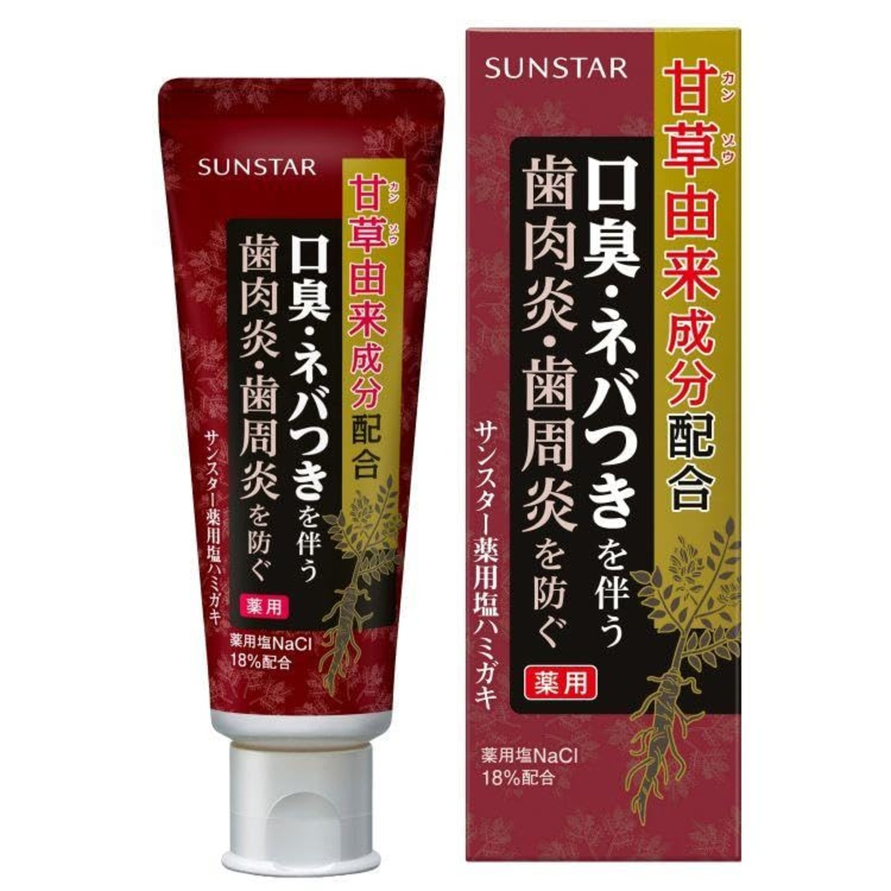 サンスター 薬用ハミガキ 生薬 当帰の力 ８５ｇ×６個セット
