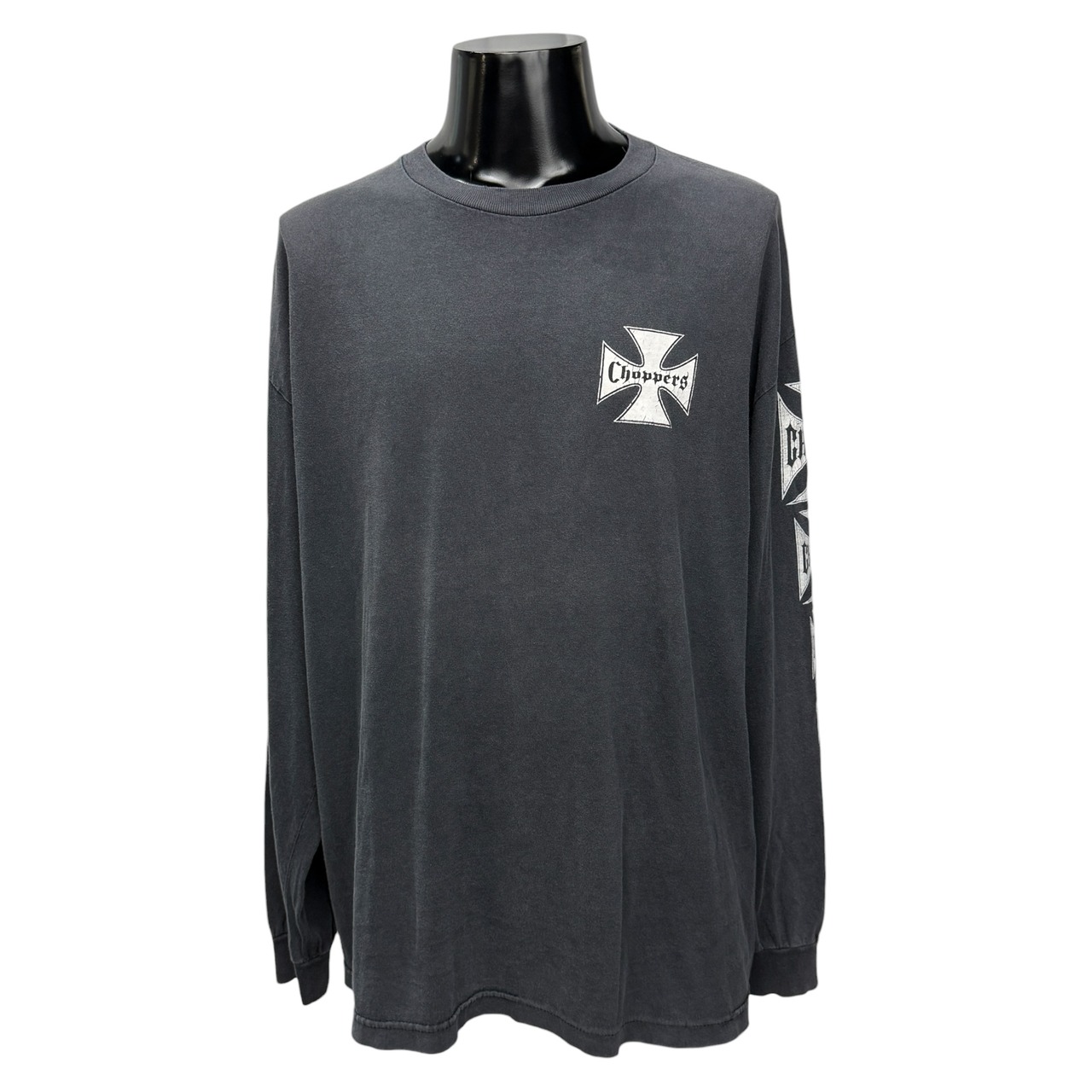 【CHOPPERS】チョッパーズ "WINGED IRON CROSS" 90's〜00's ロングスリーブTシャツ