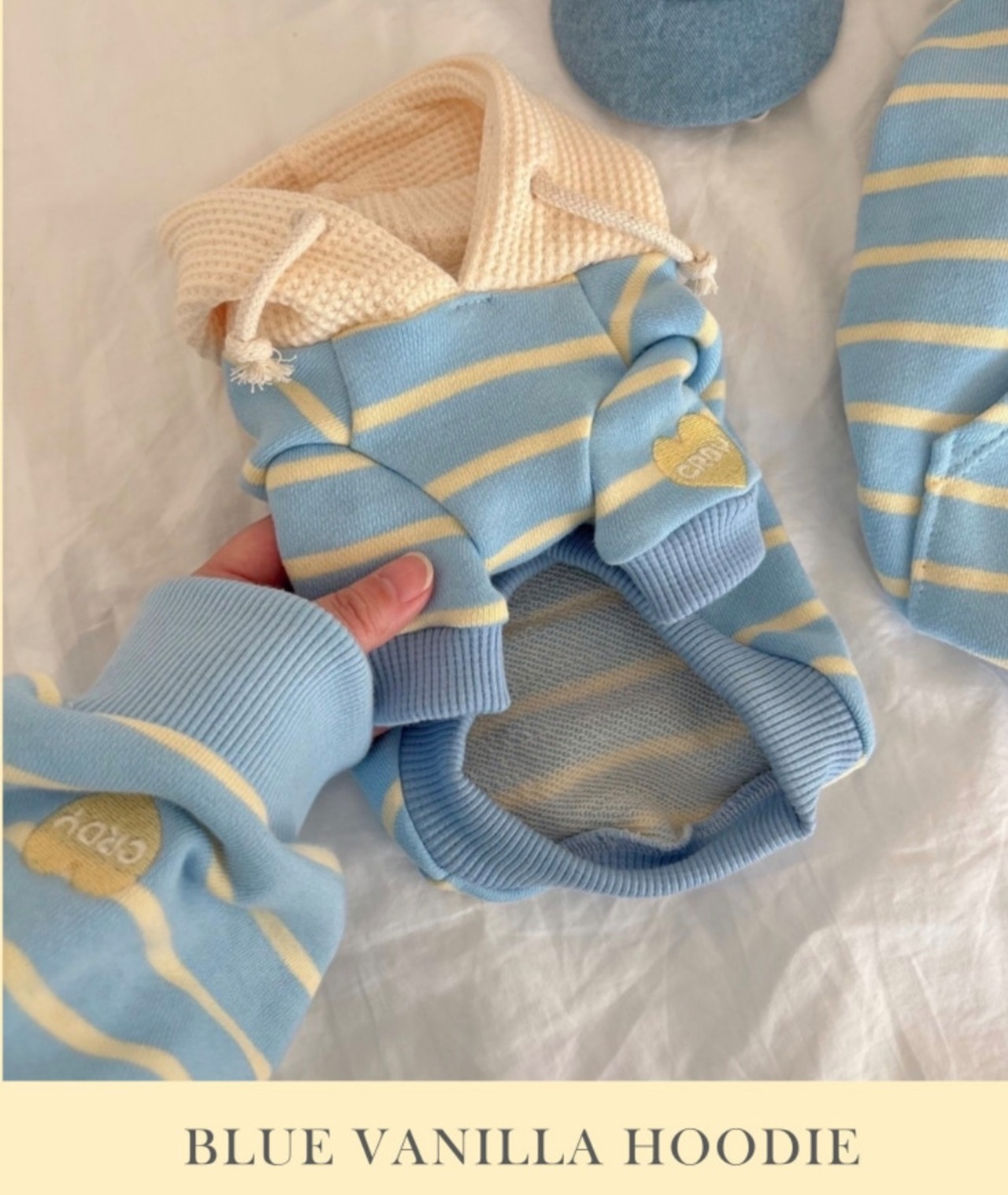 【COZYROZYDAY】Blue Vanilla Hoodie(わんちゃん用)