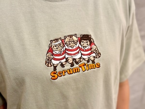 SCRUM CATS 刺繍 tTシャツ