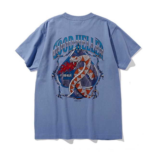 GOOD HELLER / SPADE SNAKE LOGO S/S TSHIRT / Tシャツ / T SHIRT / GH-25SS042
