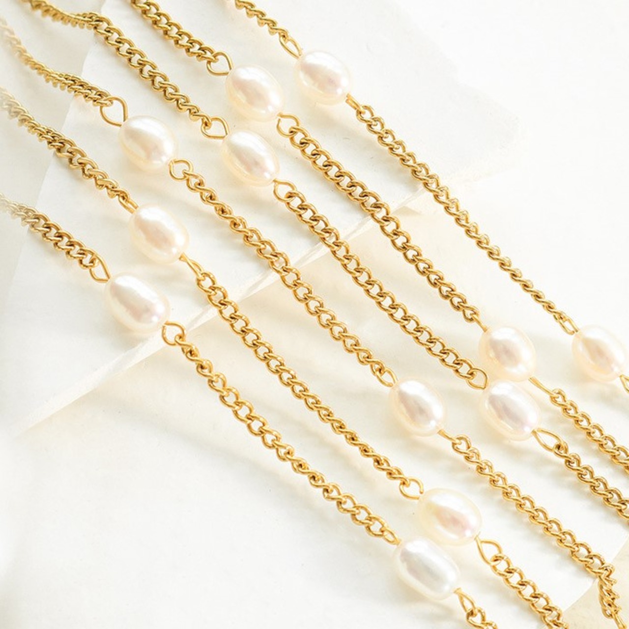 208N　淡水パールネックレス