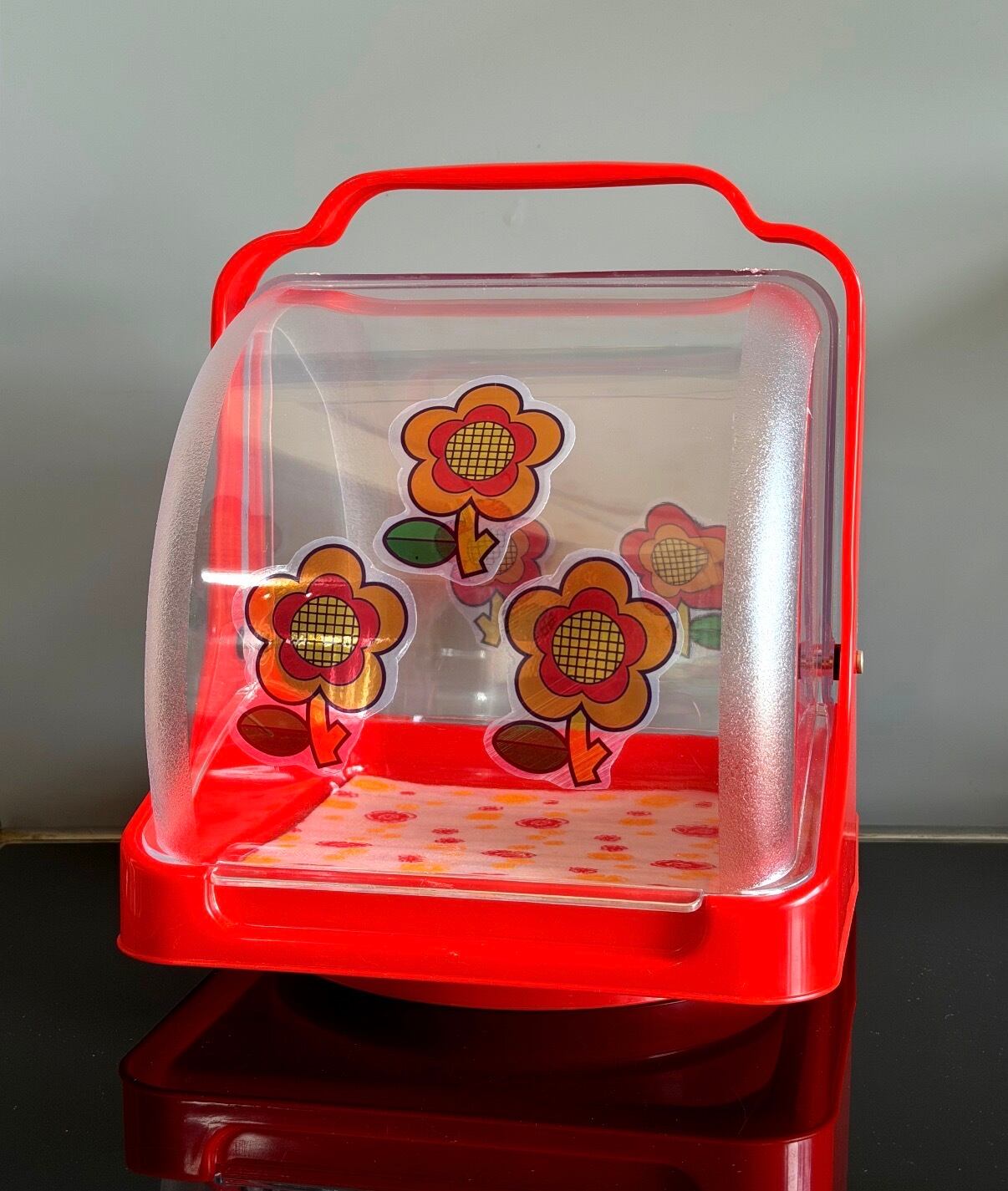 レトロポップ ソーイングボックス 裁縫箱 コスメボックス POLA