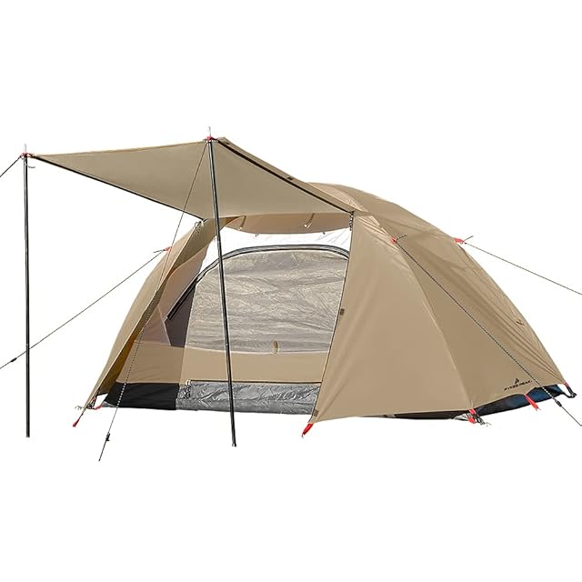 3F UL GEAR LANSHAN ティピーテント 防水PU5000mm+ 760g超軽量 大空間