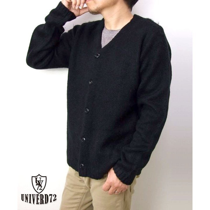 UNIVERD72 カーディガン MOHAIR CARDIGAN SOLID 21904 シンプルコーデの仕上げにおすすめ ユニバード72 | k2select2020 powered by BASE