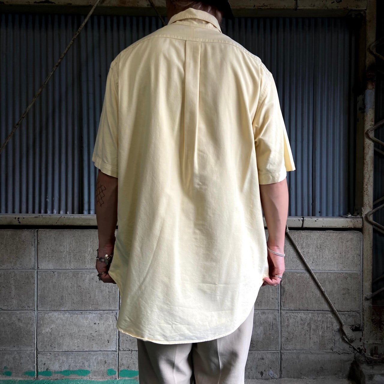 【未使用】ラルフローレン BD シャツ イエロー ポニー リオンシャツ 半袖 未使用】ラルフローレン BD シャツ イエロー ポニー リオン