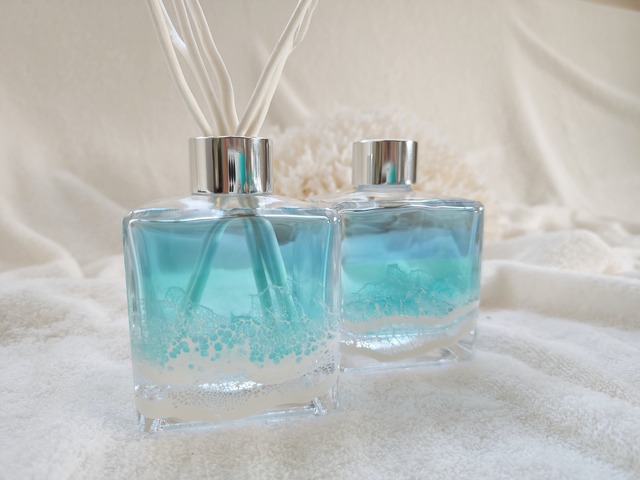 143.オーシャンレジンアート アロマディフューザー大