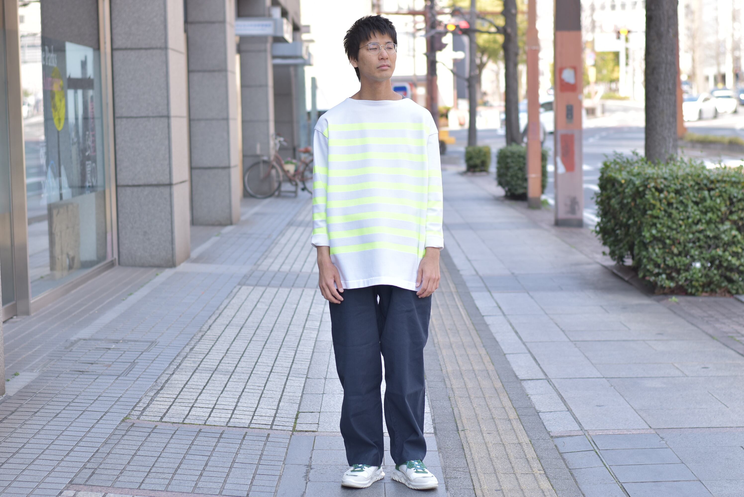 maillot】panel border basque | theater(シアター)