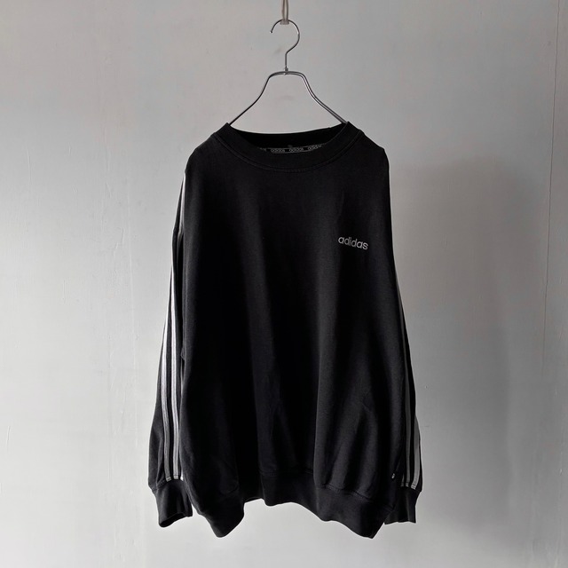 -adidas- 90's one point logo sweat