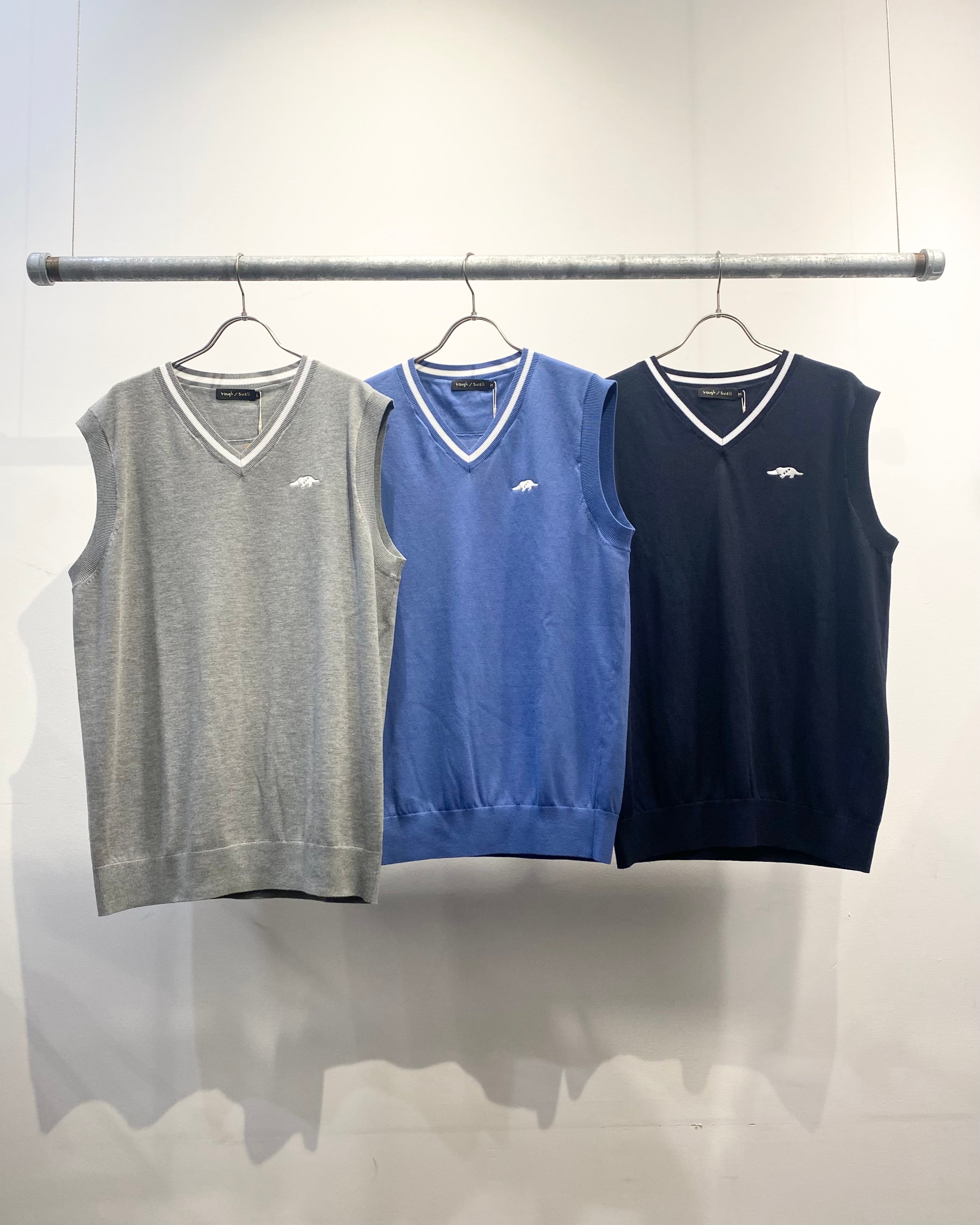 rough & swell】《MEN'S》BERKELEY VEST | Sandy GOLF