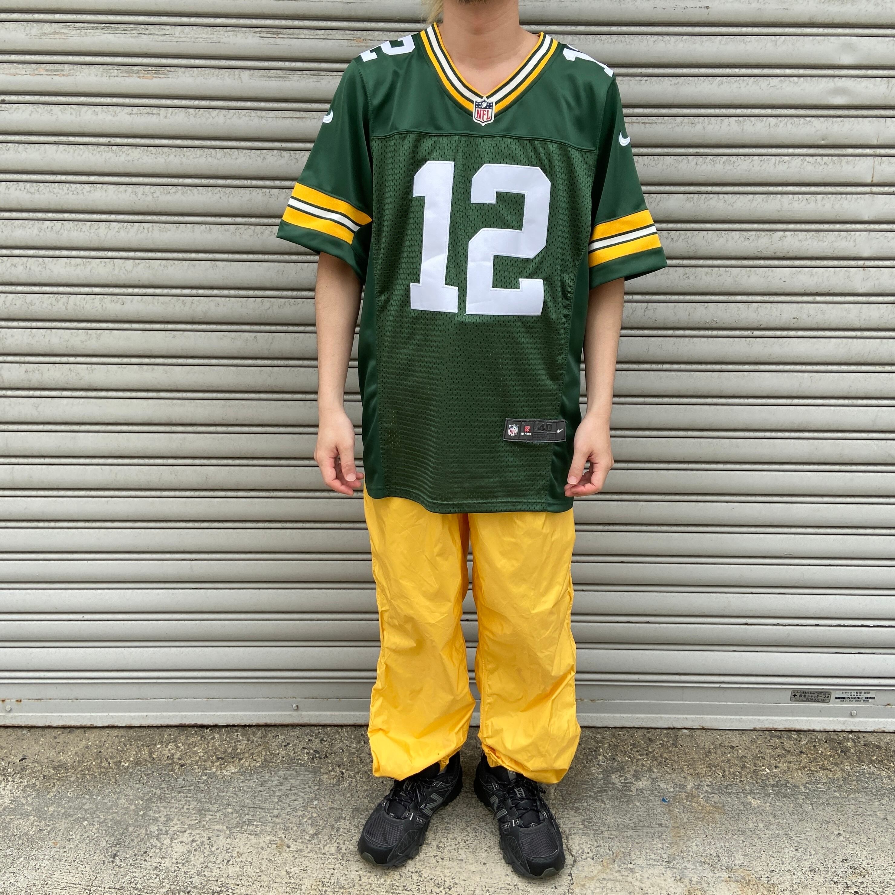 NIKE NFL フットボールTシャツ ゲームシャツ グリーンベイ NIKE NFL フットボールTシャツ ゲームシャツ グリーンベイ