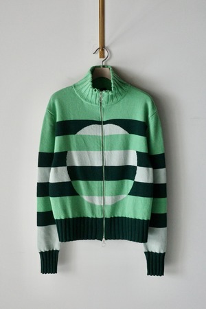 EDWARD CUMING  【OPTICAL VORTEX WINDOW JACKET -JADE-GREEN-SAGE-】