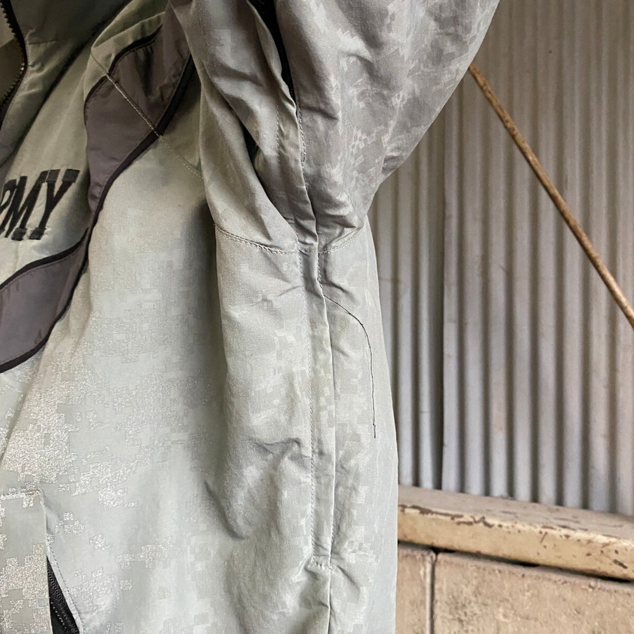 00年代 U.S.ARMY 米軍実品 PFU ミリタリー デジタルカモ 迷彩 ナイロン 