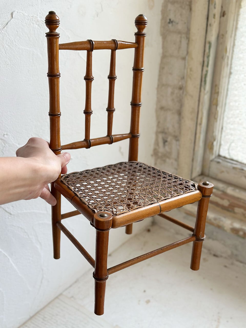 バンブー ドールチェア 人形用椅子 | Brocante de La Cocotte