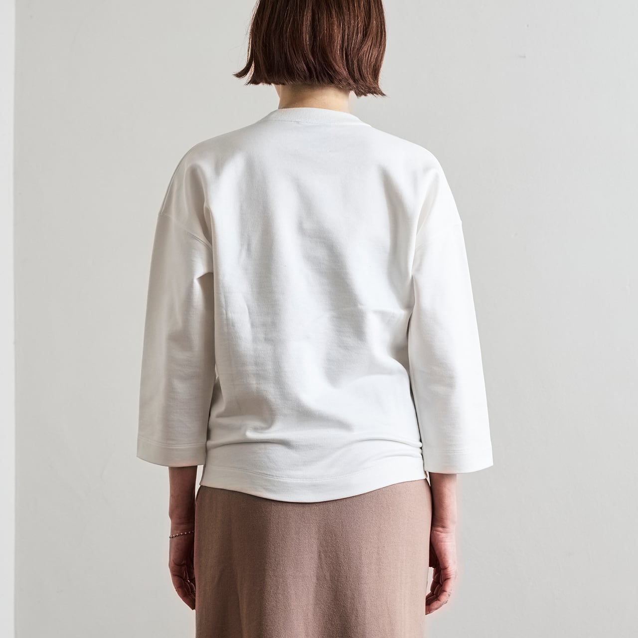 30%off】SLOANE スローン コットン7分袖カットソー SL7WーT307