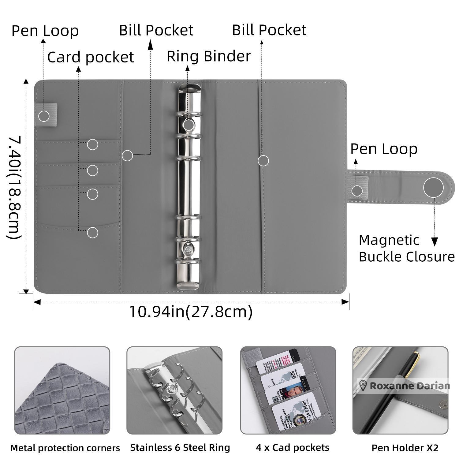 バインダー貯金 レジンバインダー A6 貯金 韓国 予算管理 手帳