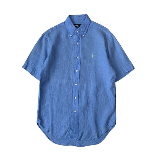 “90s-00s Ralph Lauren” linen shirt