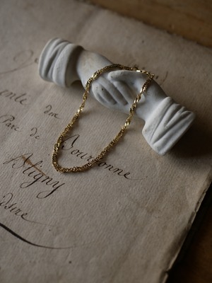 K18 ブレスレット ヨーロッパヴィンテージ アンティークのある生活