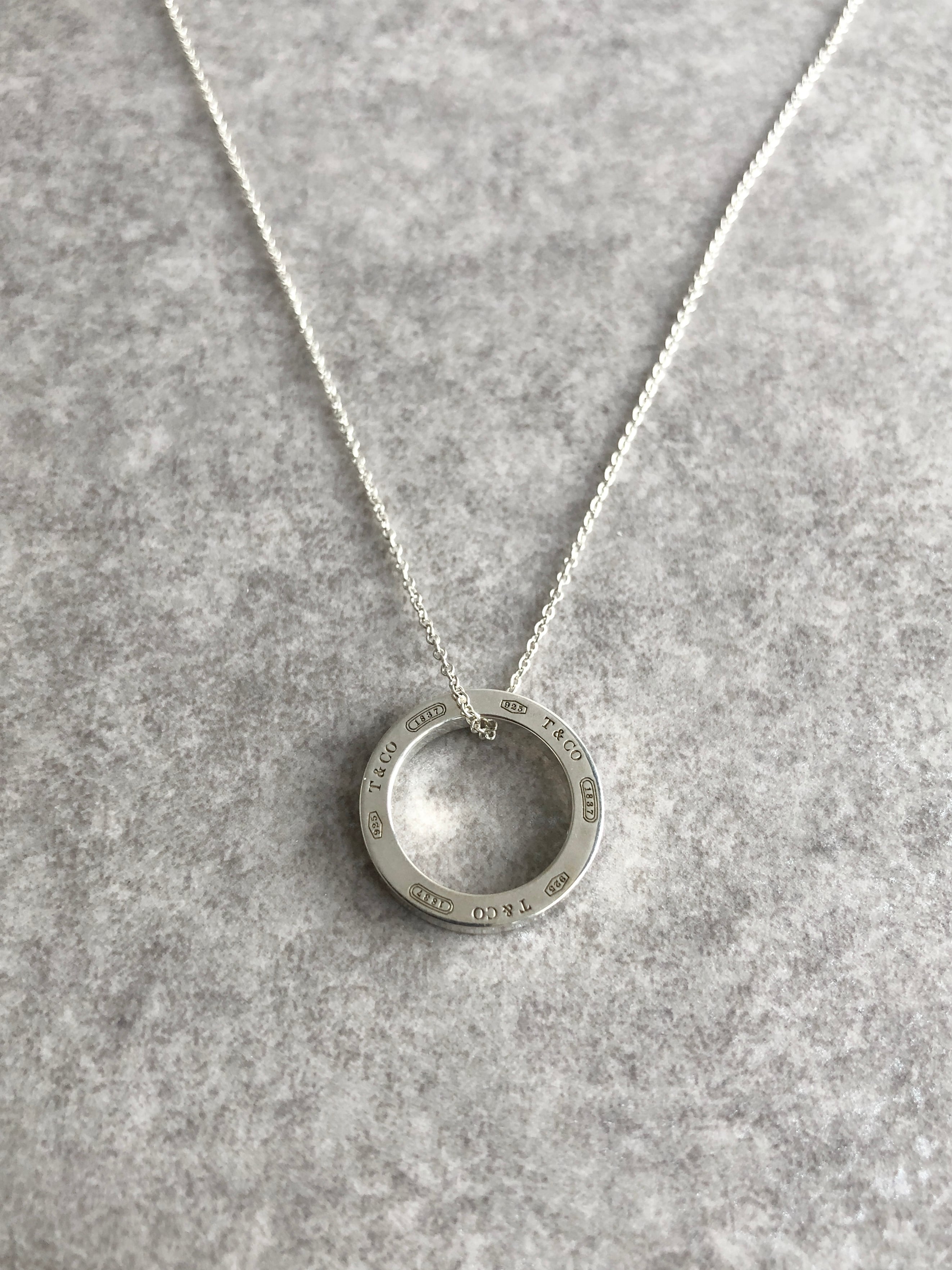 Tiffany & Co. ティファニー ネックレス シルバー ナロー 925 vintage