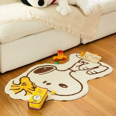 韓国限定】peanuts snoopy woodstock rug / スヌーピー ウッドストック