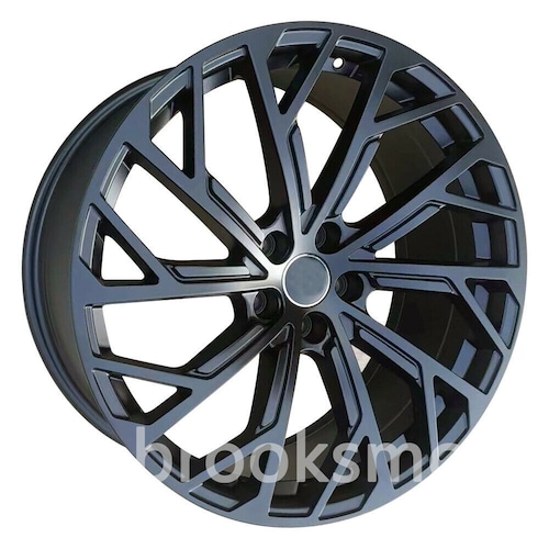 21インチ NEWステンレスブラックスタイルホイール 2018+ アウディ A8 S8 21X9 4 本セット BRN-1340