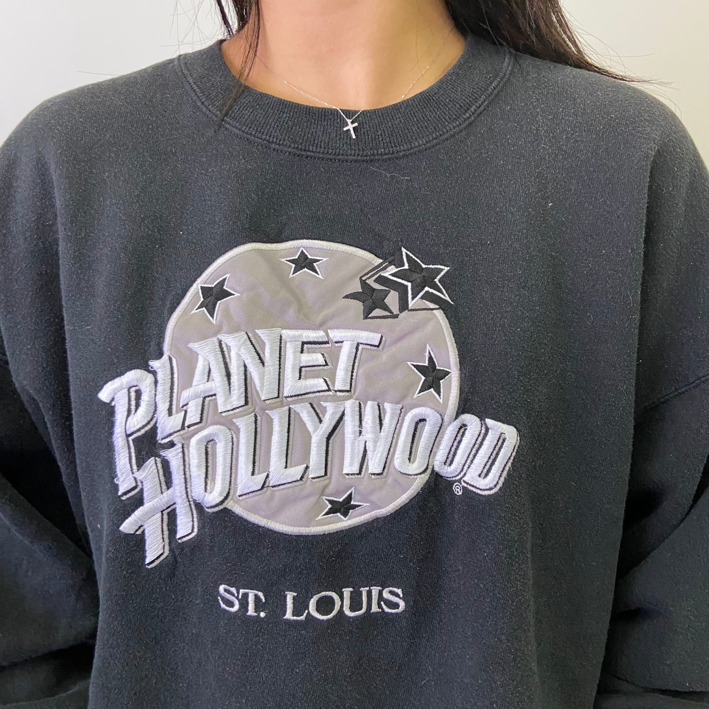 USA製 90年代 PLANET HOLLYWOOD プラネットハリウッド ロゴ ...