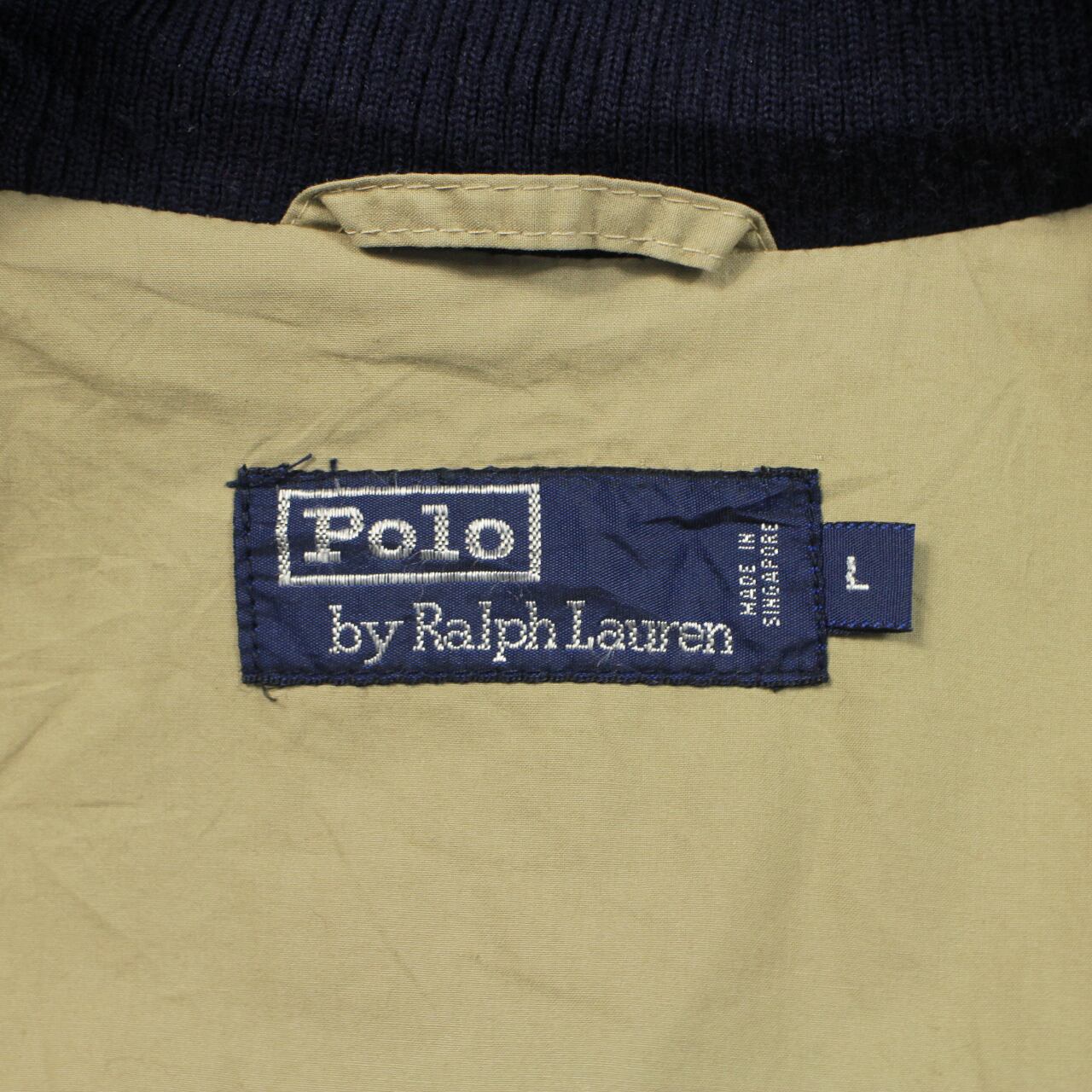 90s Polo Ralph Lauren Wool Plaid Harrington jacket ポロ ラルフ