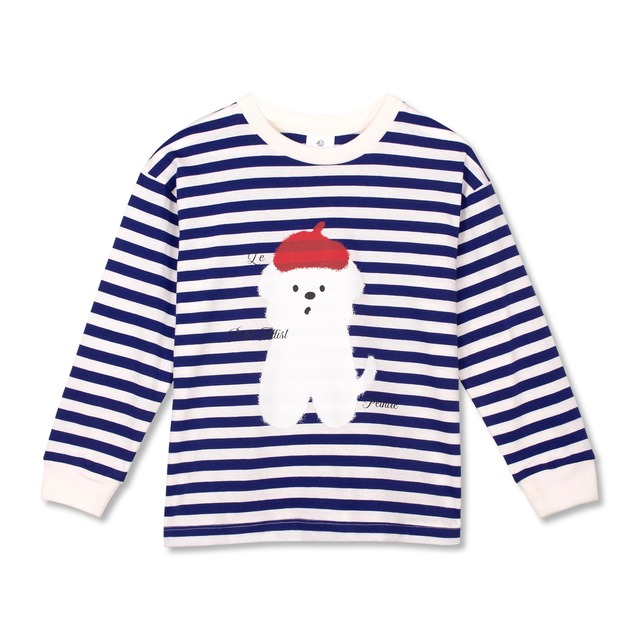 wynken ／ LE PETIT ARTISTE STRIPE TEE WK21J156 AW26
