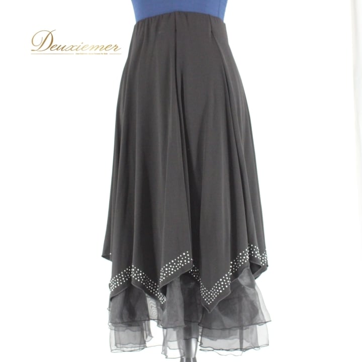 社交ダンス 衣装 スタンダード スカート レッスンウェア 女性用