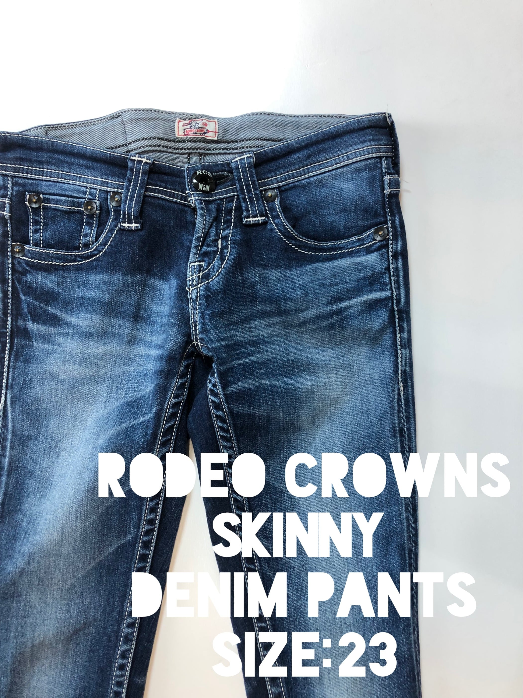 23 Rodeo Crowns スキニーデニム 433 | ＳＥＣＯＮＤ HAND RED