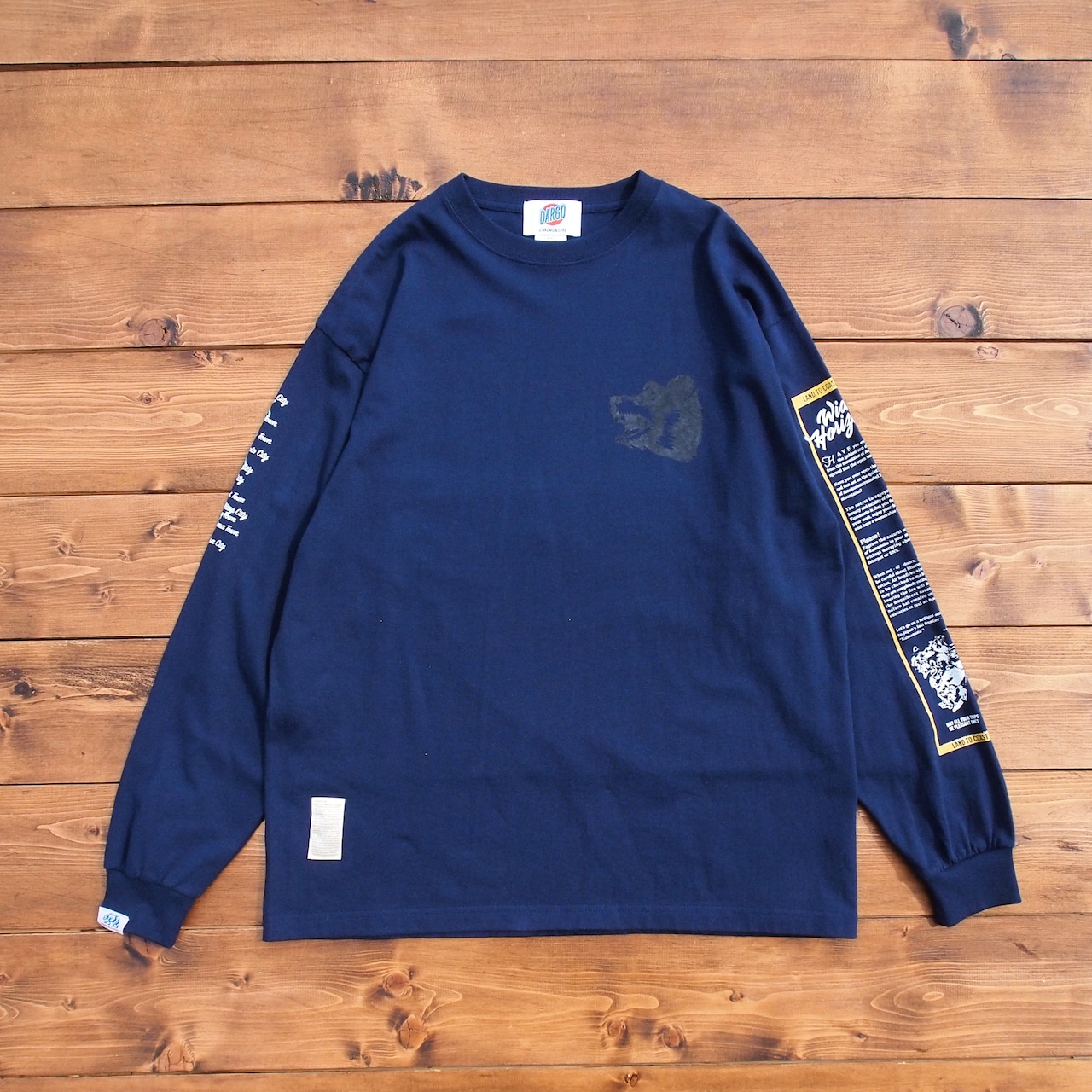 【期間限定予約】【DARGO】L2C "日の出" Heavy Weight Long T-shirt（2color）