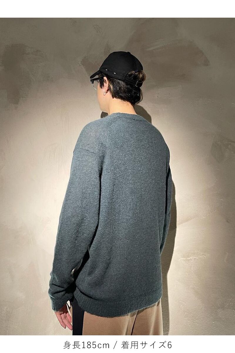 ナチュラ 【極美品】ATON ベイビー アルパカ クルーネックセーター